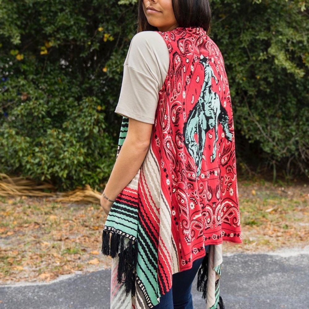Western long Vest